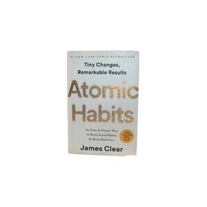 Atomic Habits by James Clear | Hardcover Self-Improvement Book